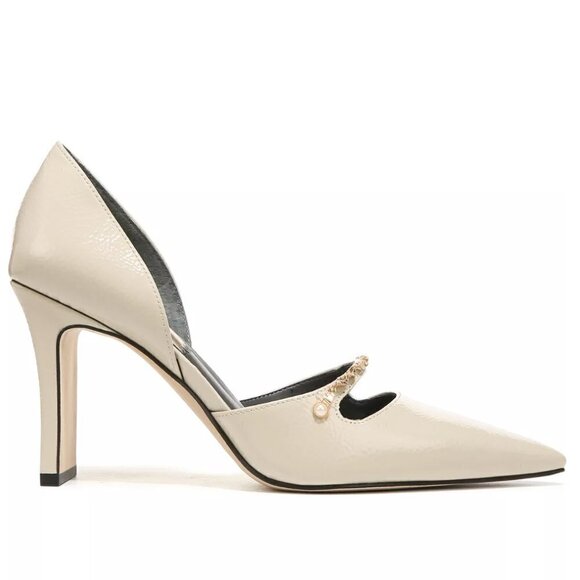 FRANCO SARTO Azara Pumps Cashmere Beige Faux Patent - Picture 10 of 13